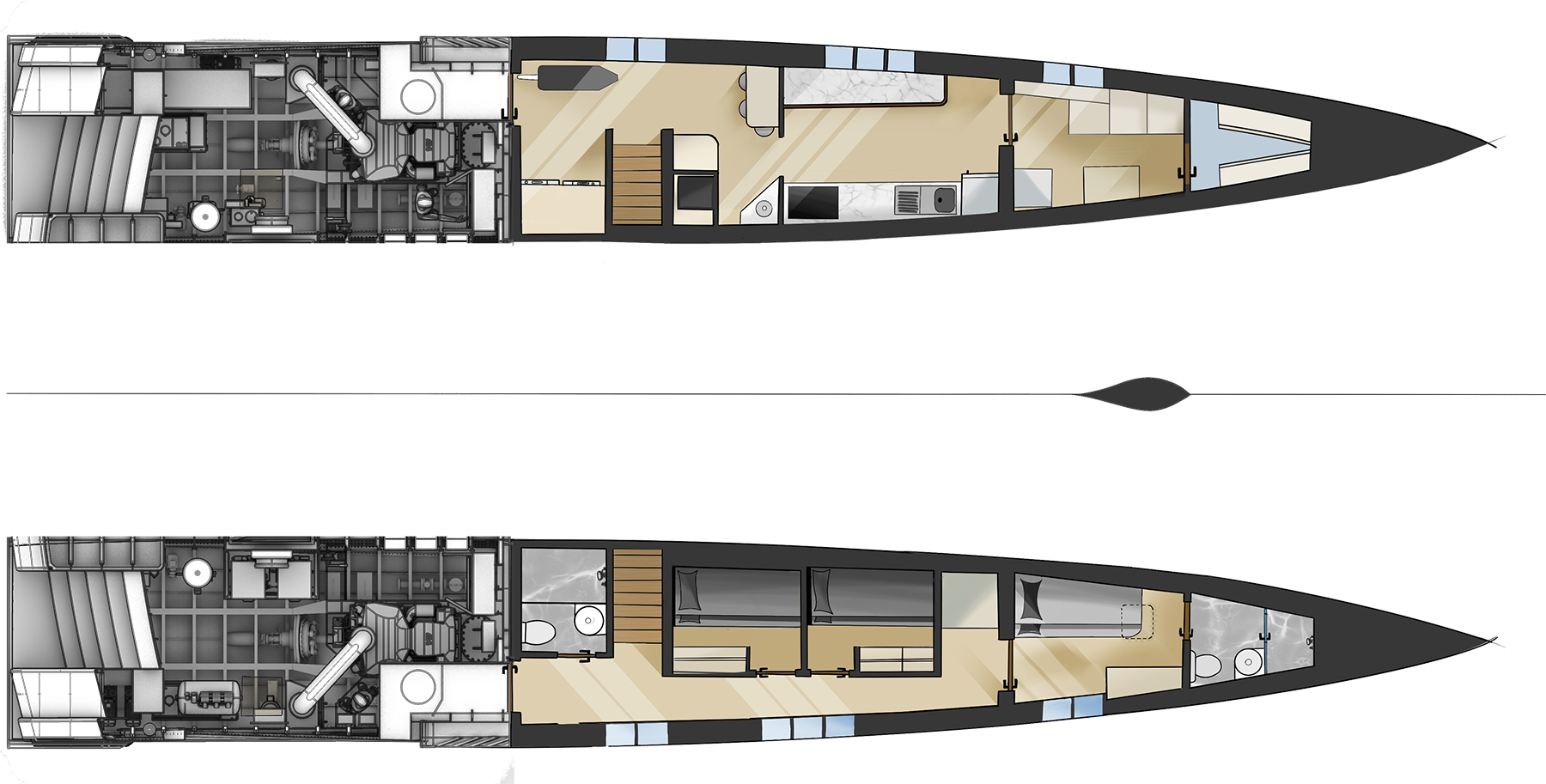 Lower Deck Layout